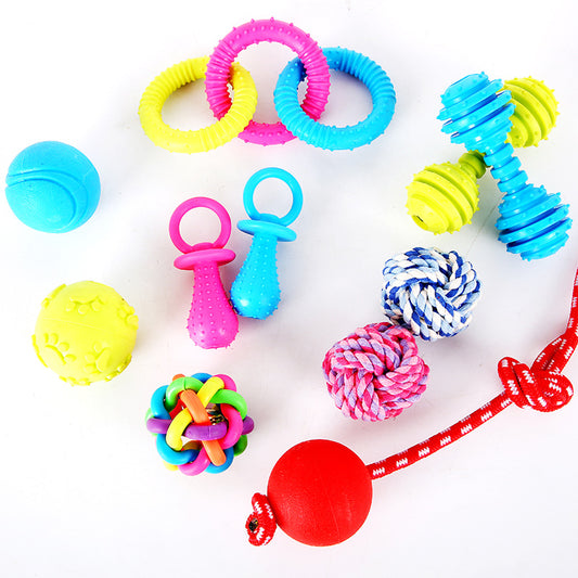 Durable Chew Rope Dog Toys with Sound