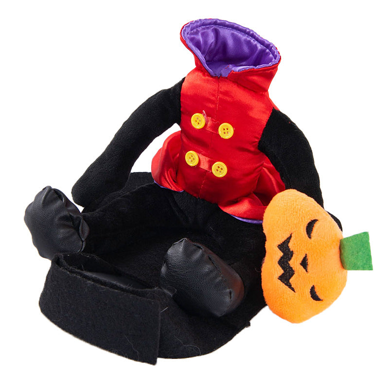 Pet clothes with funny knives