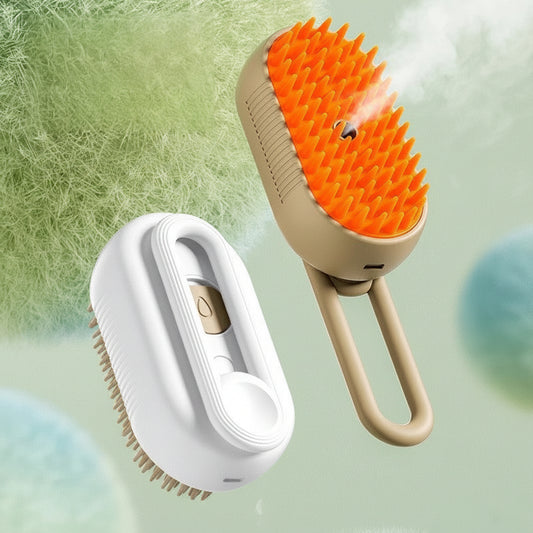 Pet Spray Grooming Comb with Steam Function