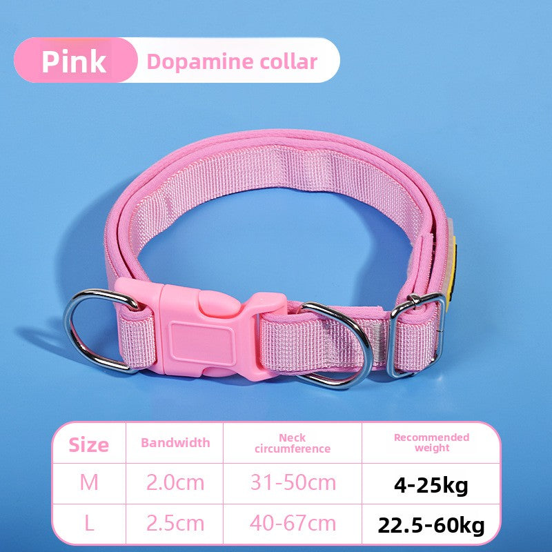 Adjustable Dog Collar with Leash