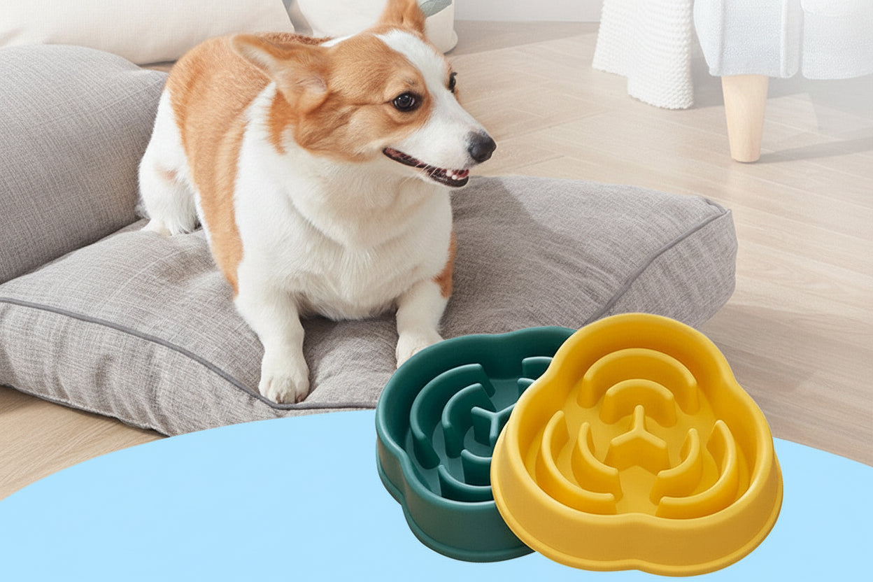 Dog Slow Food Bowl Anti-Choking Bowl
