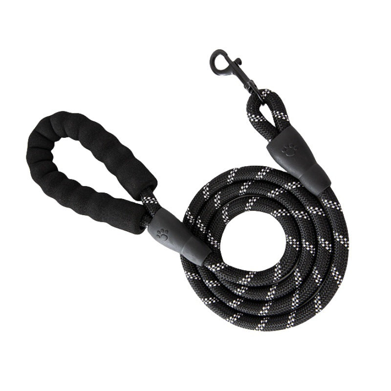 Reflective Adjustable Dog Leash and Collar Set