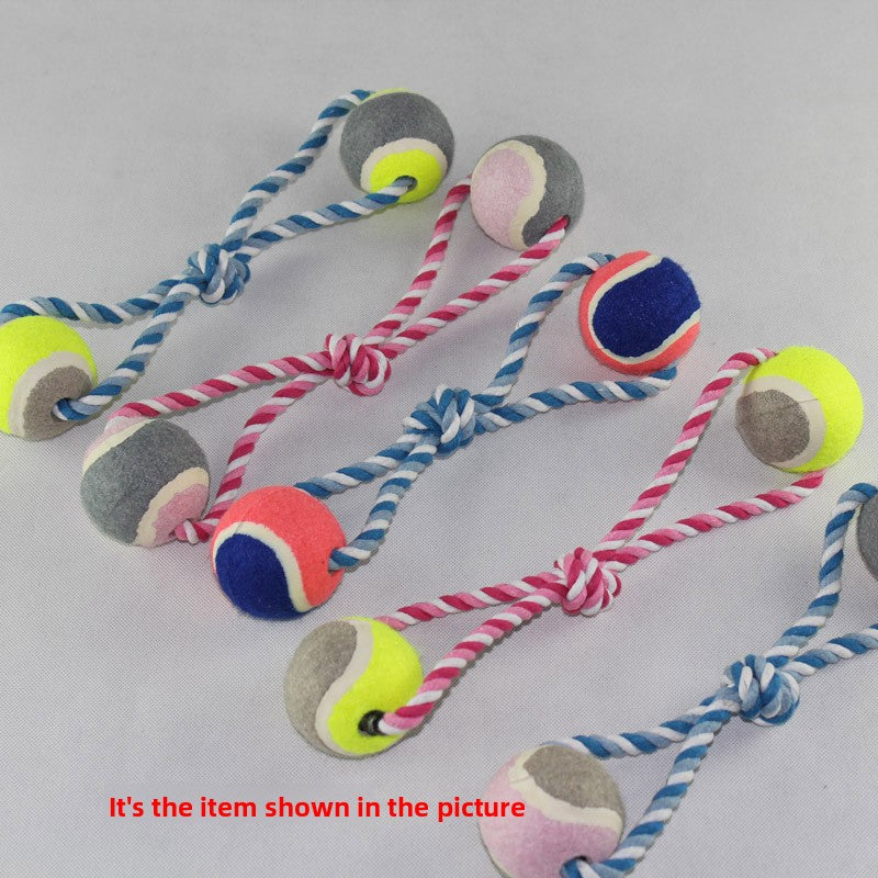 Durable Chew Rope Dog Toys with Sound