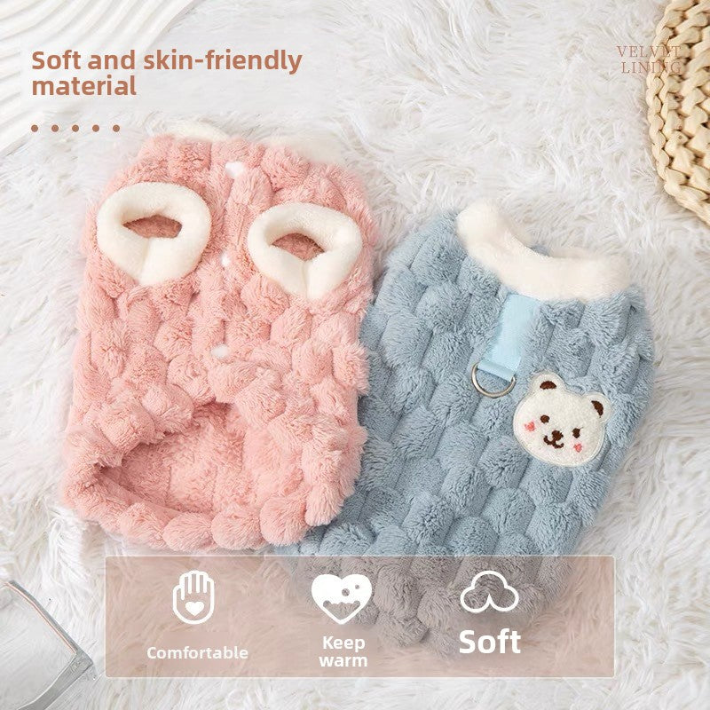 Can be used to warm up pet clothes