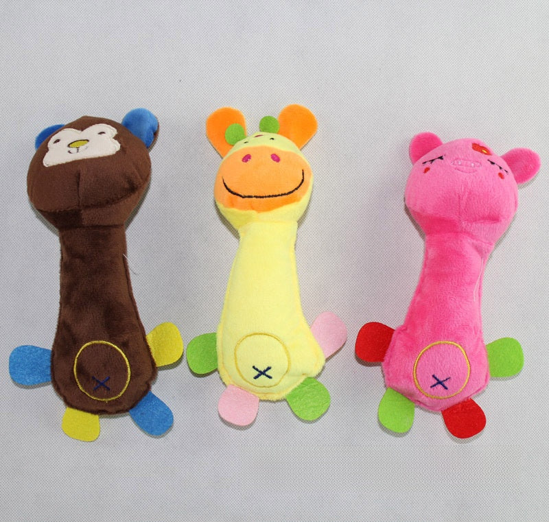 Durable Chew Rope Dog Toys with Sound