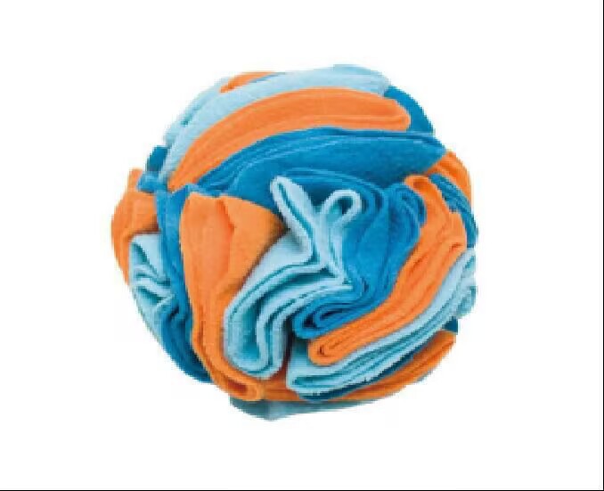 Foldable Pet Sniffing Ball Toy with Treat Compartments
