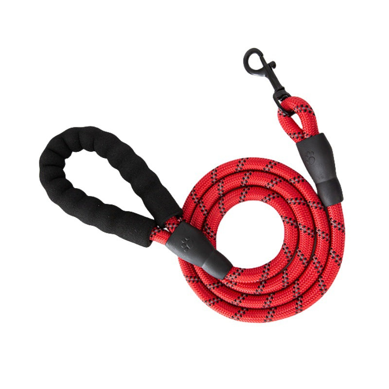 Reflective Adjustable Dog Leash and Collar Set