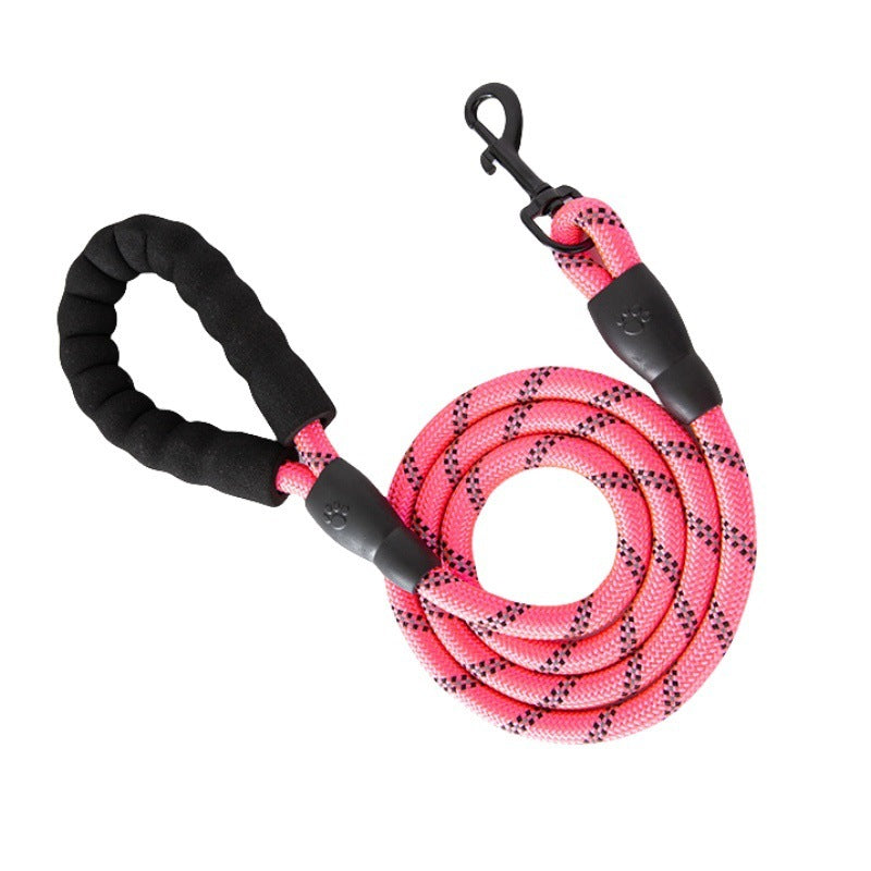 Reflective Adjustable Dog Leash and Collar Set