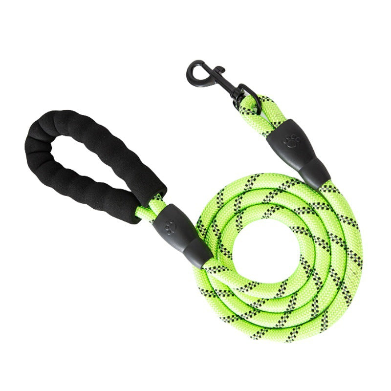 Reflective Adjustable Dog Leash and Collar Set