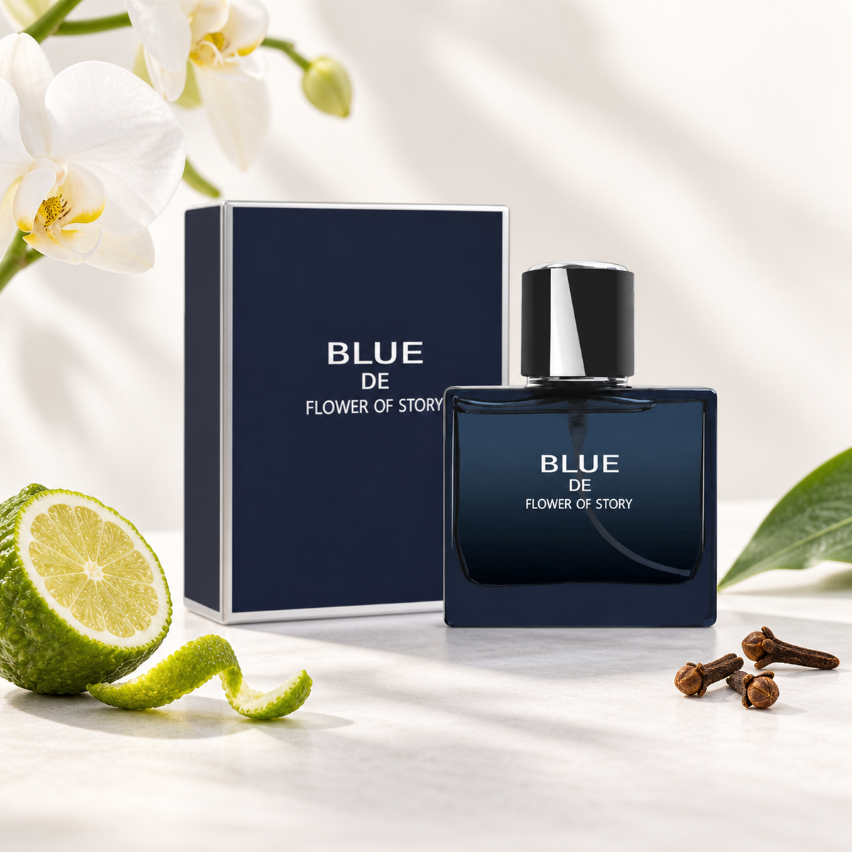 Blue de Flower of Story Men's Eau de Toilette – 50 mL